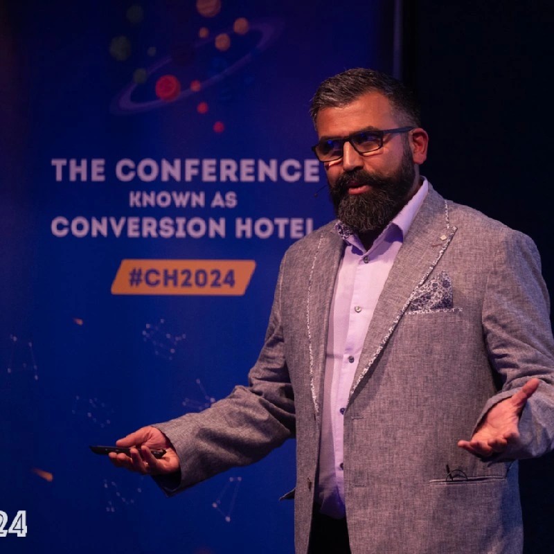 Amrdeep Athwal Senior Conversion optimisation specialist at Conversions Matter LTD - CRO.CAFE podcast guest